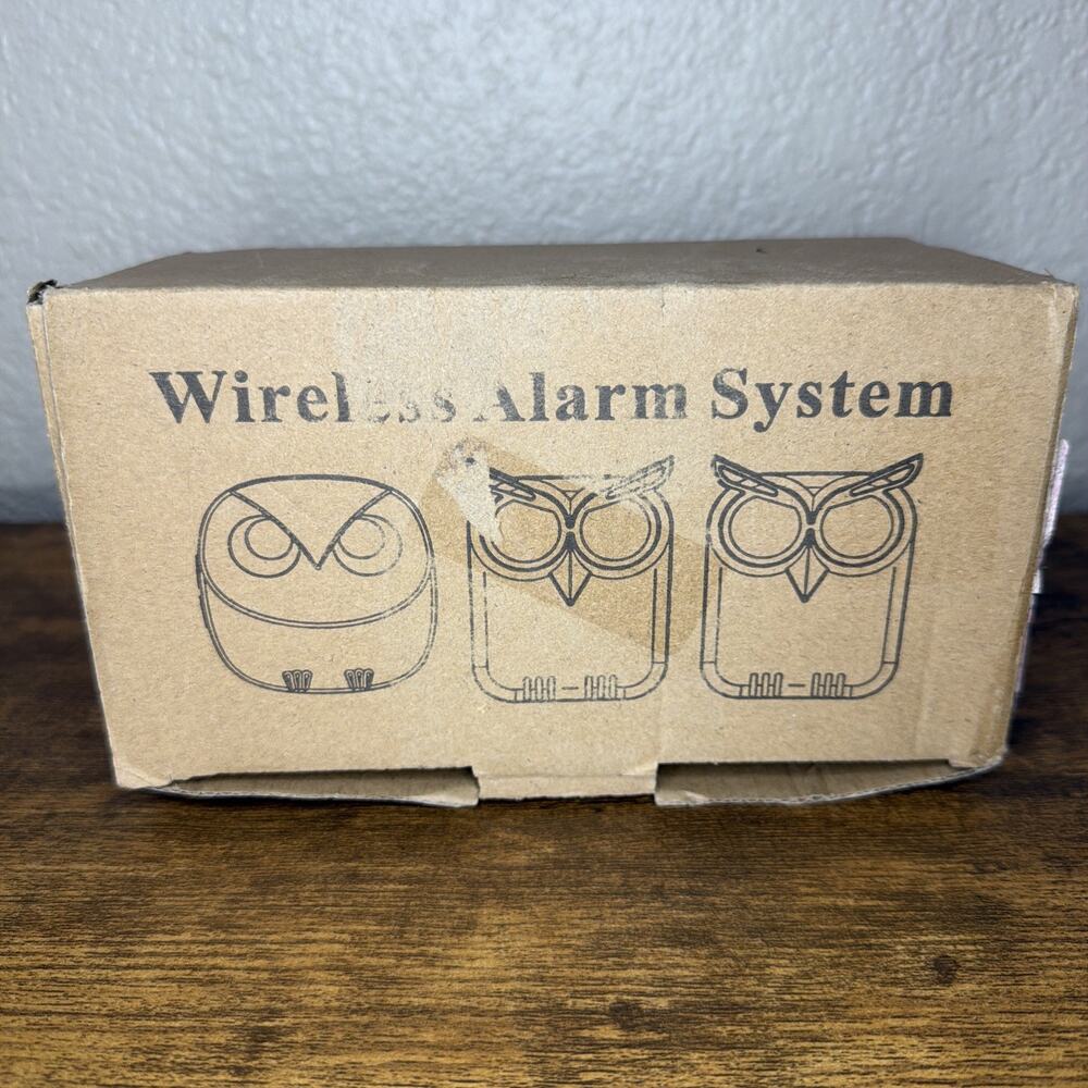 Wireless Driveway Alarm System HB-808A 2 Sensors 1 Receiver 1/2 Mile Range